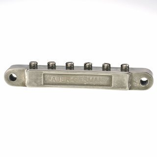 FABER ABRH-NA        ABRH Bridge, For Gibson® ABR-1, Aged Nickel, Brass saddles nickel plated